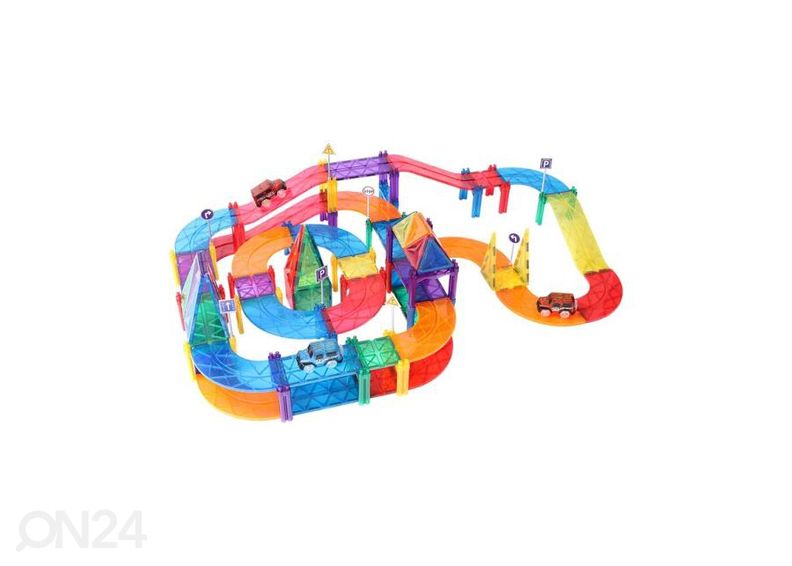 Magneettipalikat MNTL autorata, 52 osaa kuvasuurennos