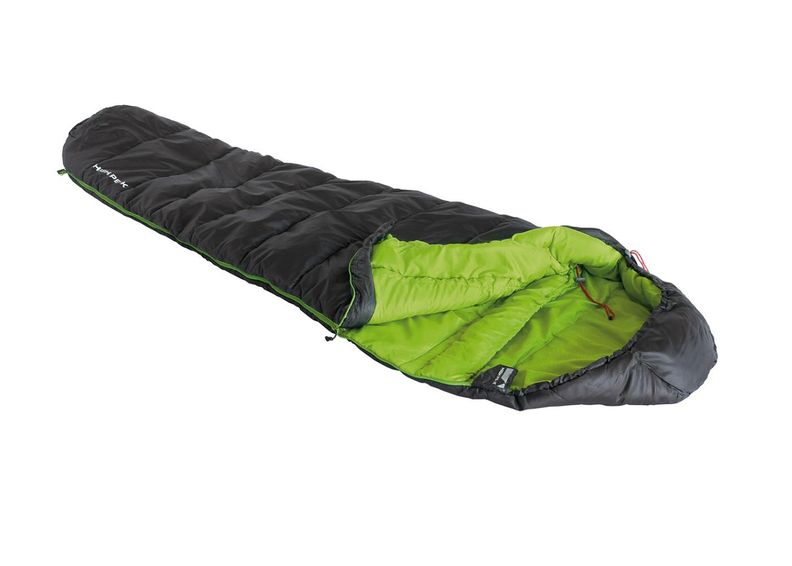 Makuupussi black arrow tummanharmaa / vihreä High Peak kuvasuurennos