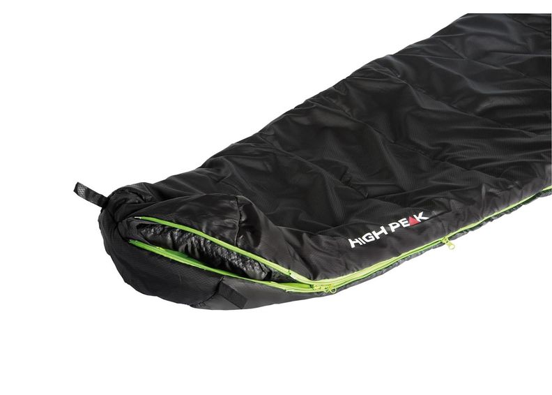 Makuupussi black arrow tummanharmaa / vihreä High Peak kuvasuurennos