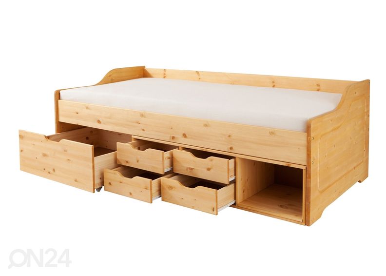 Mäntysänky Pelle 90x200 cm kuvasuurennos