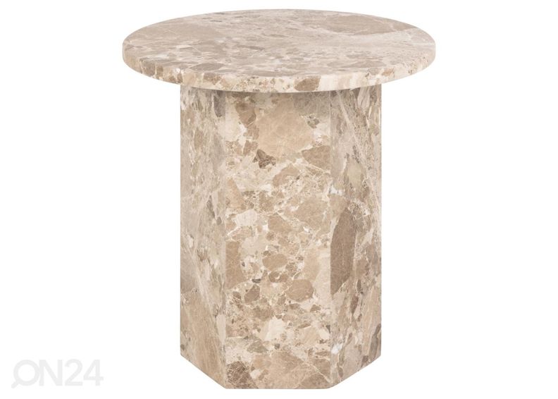 Marmori sivupöytä Nex Ø 50 cm kuvasuurennos