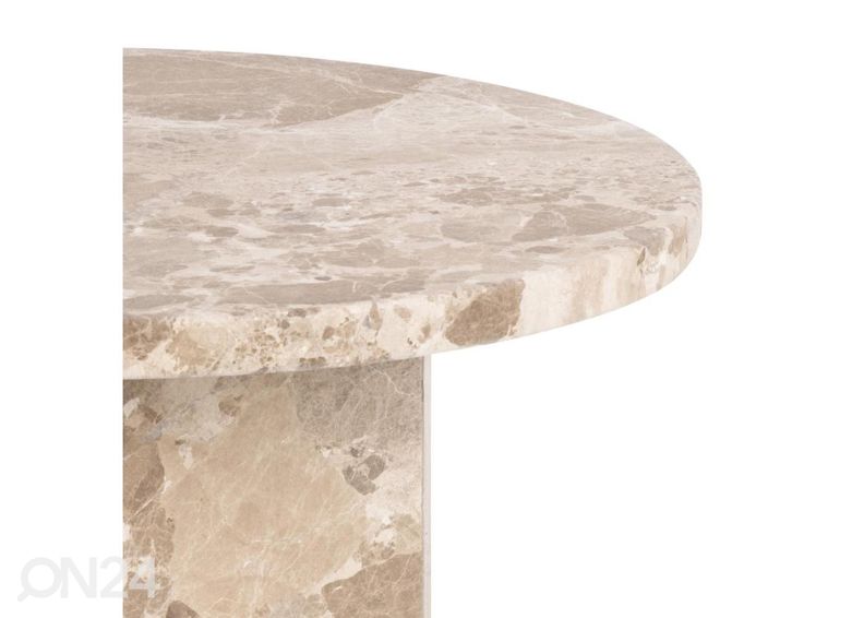 Marmori sivupöytä Nex Ø 50 cm kuvasuurennos