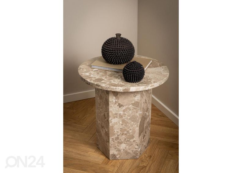 Marmori sivupöytä Nex Ø 50 cm kuvasuurennos