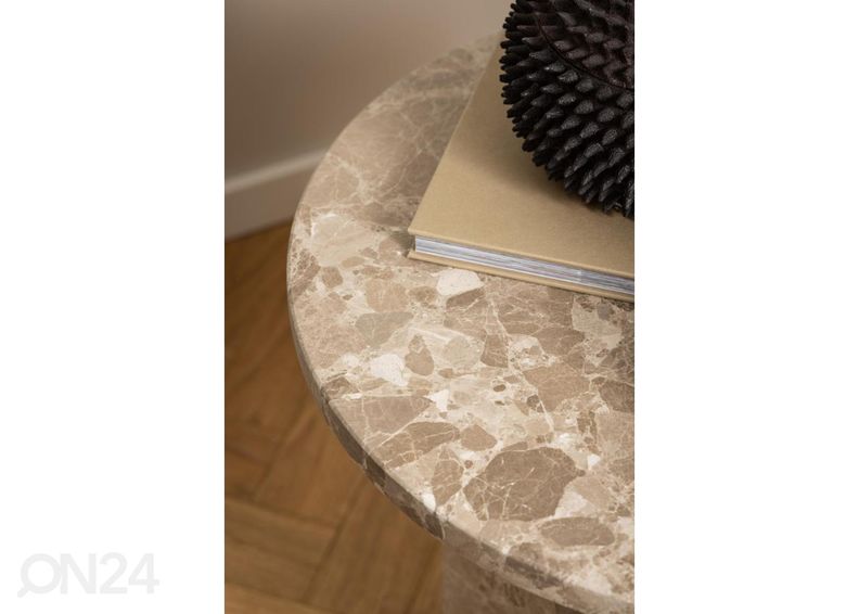 Marmori sivupöytä Nex Ø 50 cm kuvasuurennos