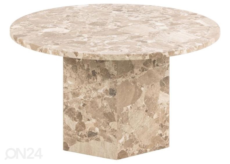 Marmori sohvapöytä Nex Ø 80 cm kuvasuurennos