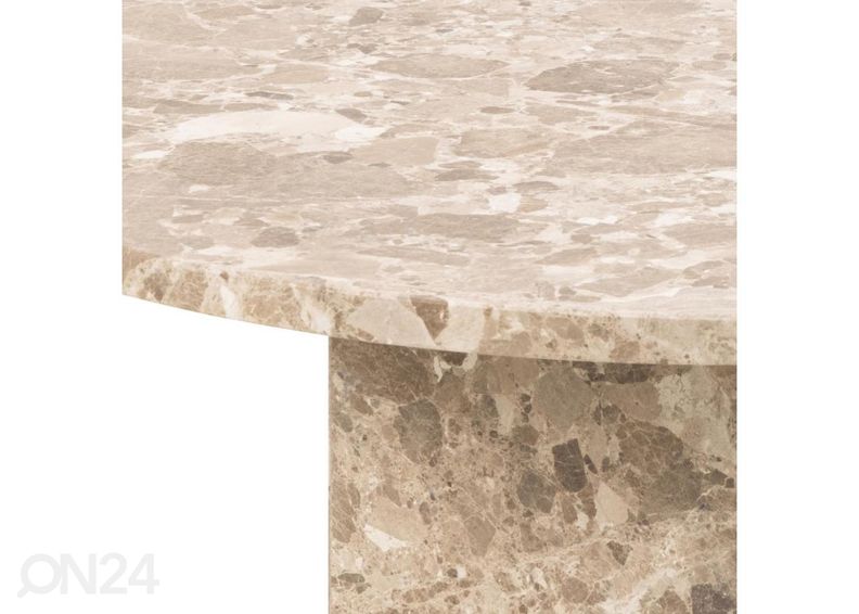 Marmori sohvapöytä Nex Ø 80 cm kuvasuurennos