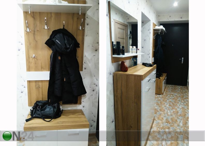 Matala eteiskaappi BRISTOL 300 kuvasuurennos