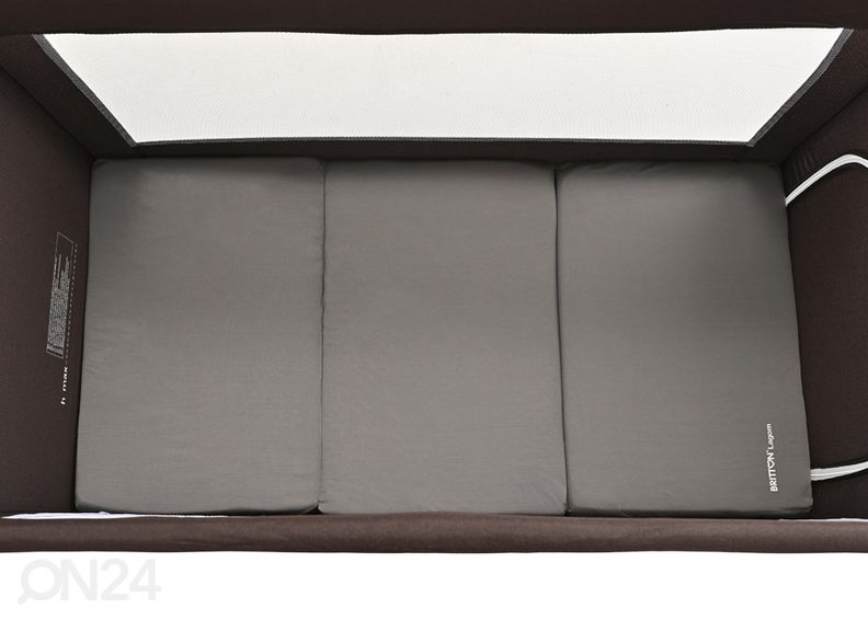 Matkapatja Britton Lagom vaaleaharmaa, 60x120 cm kuvasuurennos