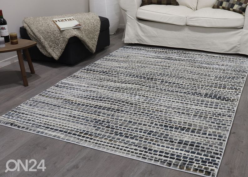 Matto 160x230 cm, tummanharmaa kuvasuurennos