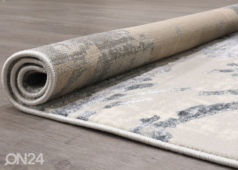Matto 160x230 cm, tummanharmaa kuvasuurennos