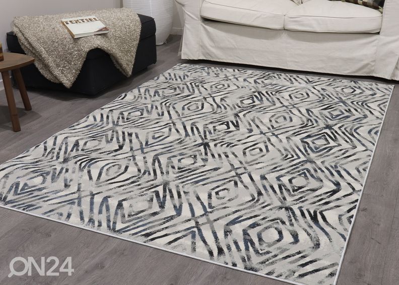 Matto 160x230 cm, vaaleanharmaa kuvasuurennos
