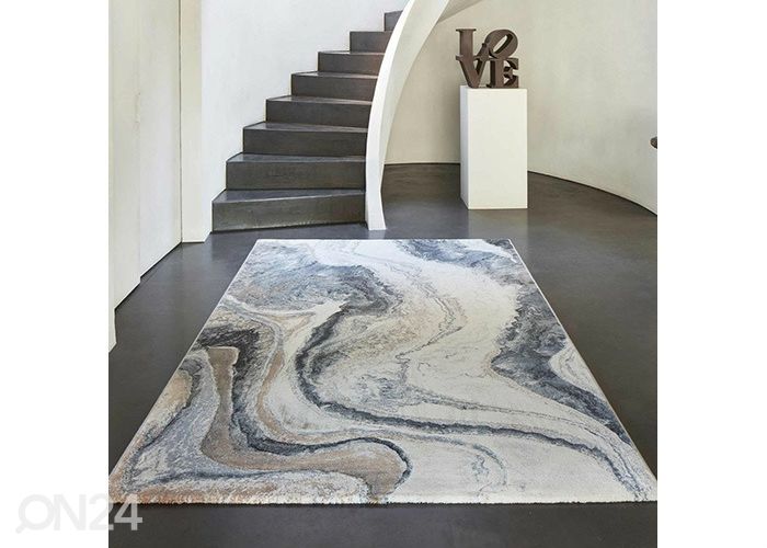 Matto Argentum Marble 133x195 cm kuvasuurennos