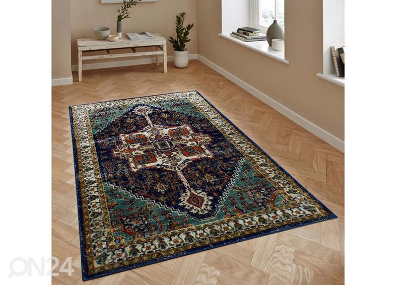 Matto Ashley Blue 120x160 cm kuvasuurennos