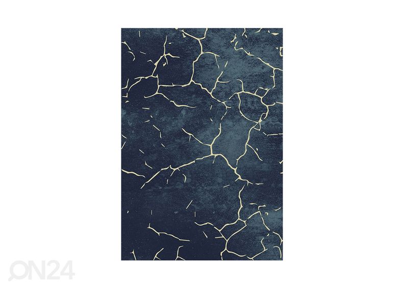 Matto Atlas 160x230 cm, sininen kuvasuurennos