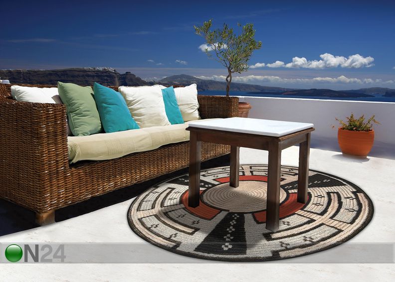 Matto Aurora Ø 100 cm kuvasuurennos