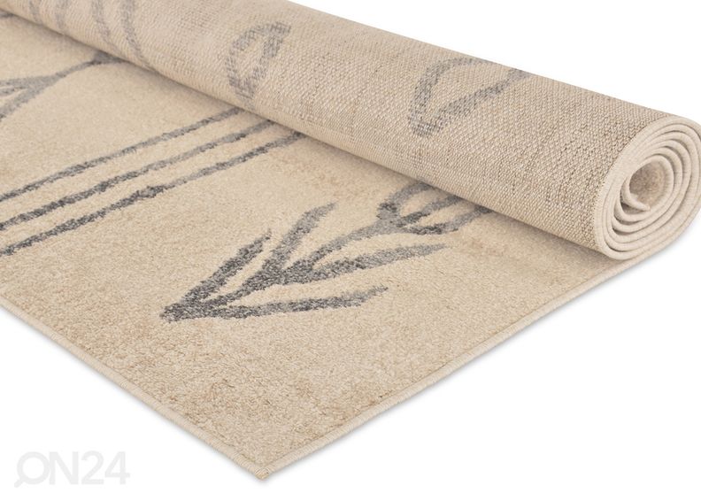 Matto Aztec 160x230 cm, norsunluu/ beige kuvasuurennos