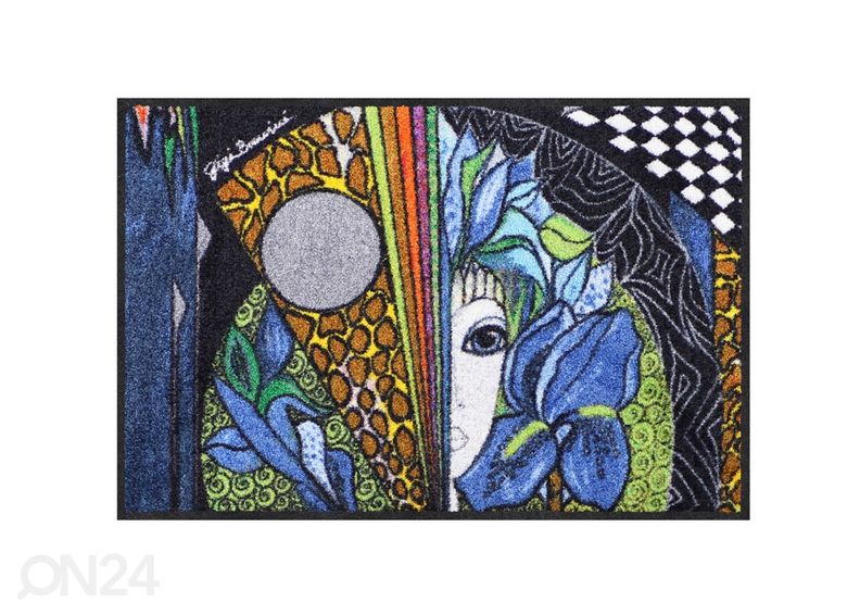 Matto BLAUE BLUME 50x75 cm kuvasuurennos