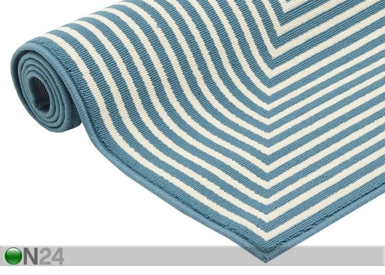 Matto Braid Light Blue 200x285 cm kuvasuurennos
