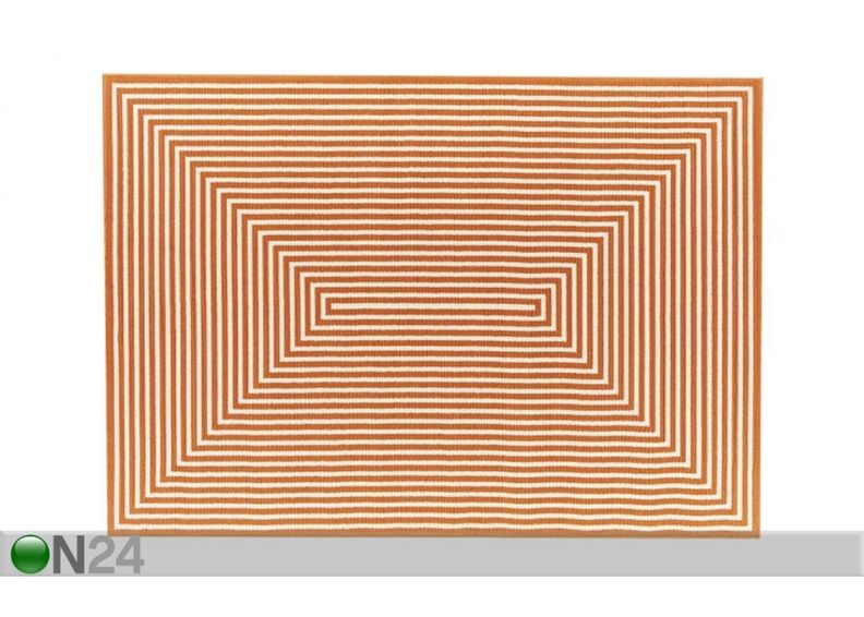 Matto Braid Orange 133x190 cm kuvasuurennos