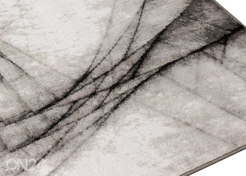 Matto Broadway Grey 160x230 cm kuvasuurennos