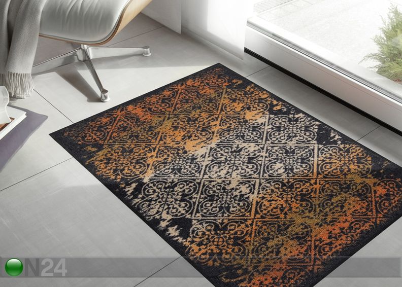 Matto Broken Tiles terra 50x75 cm kuvasuurennos