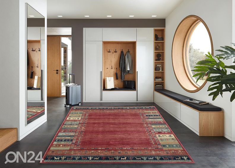 Matto Cherina 80x150 cm, punainen kuvasuurennos