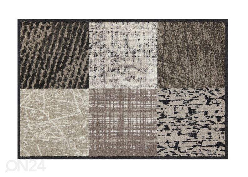 Matto Dublin taupe 50x75 cm kuvasuurennos