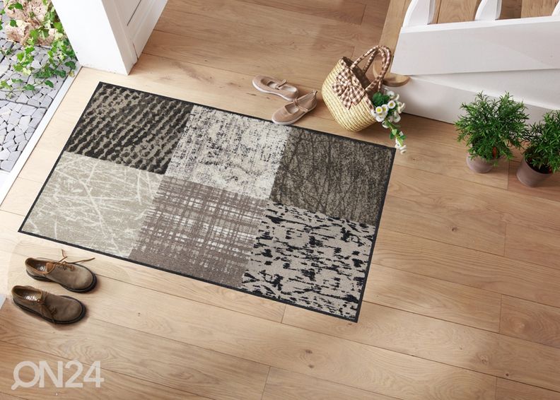 Matto Dublin taupe 50x75 cm kuvasuurennos