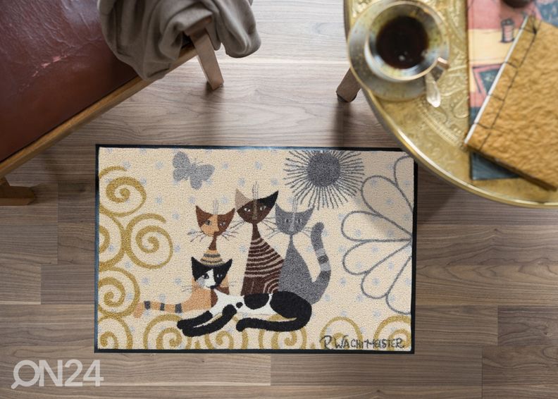 Matto Fantasia di Gatti 50x75 cm kuvasuurennos