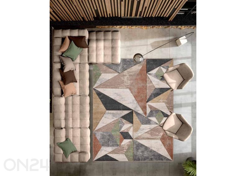 Matto Funny-8381 120x170 cm kuvasuurennos