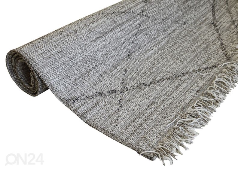 Matto Gipsy Grey 194x290 cm kuvasuurennos