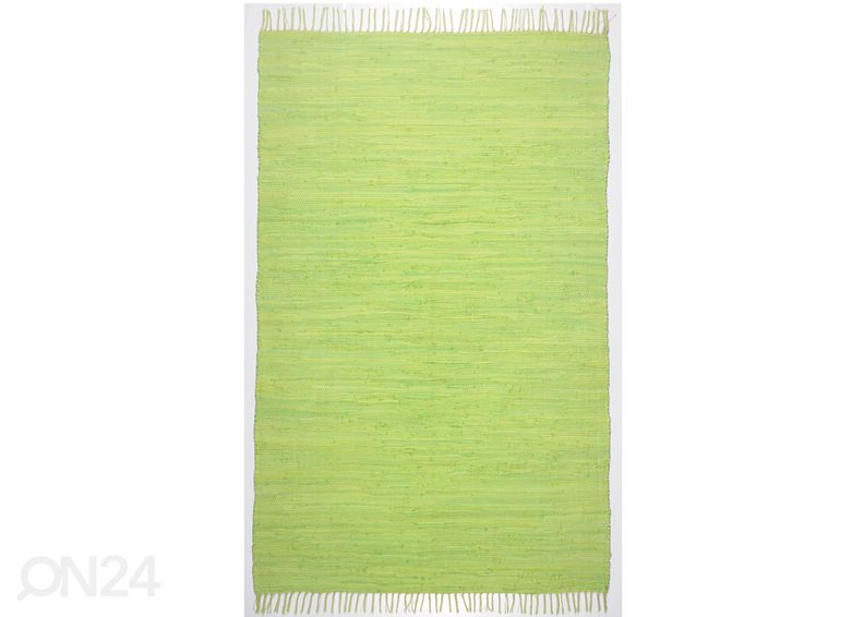 Matto Happy Cotton 70x250 cm, vihreä kuvasuurennos