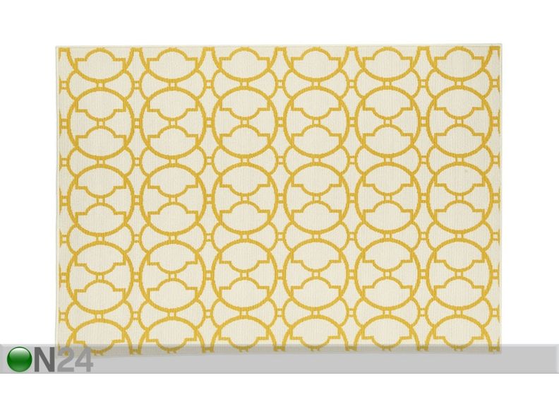 Matto Interlaced Ivory 160x230 cm kuvasuurennos