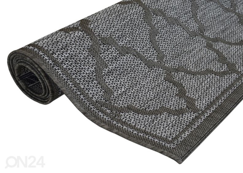 Matto Intreccio Grey 160x230 cm kuvasuurennos