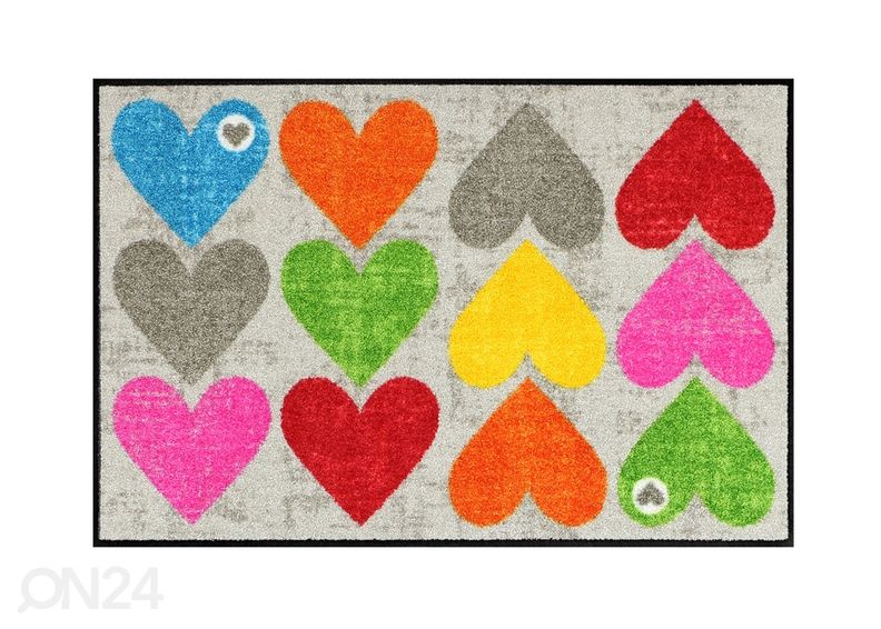Matto LAURAS HERZEN 50x75 cm kuvasuurennos