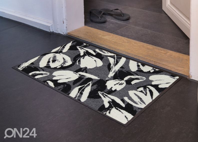 Matto Mariko black-white 50x75 cm kuvasuurennos