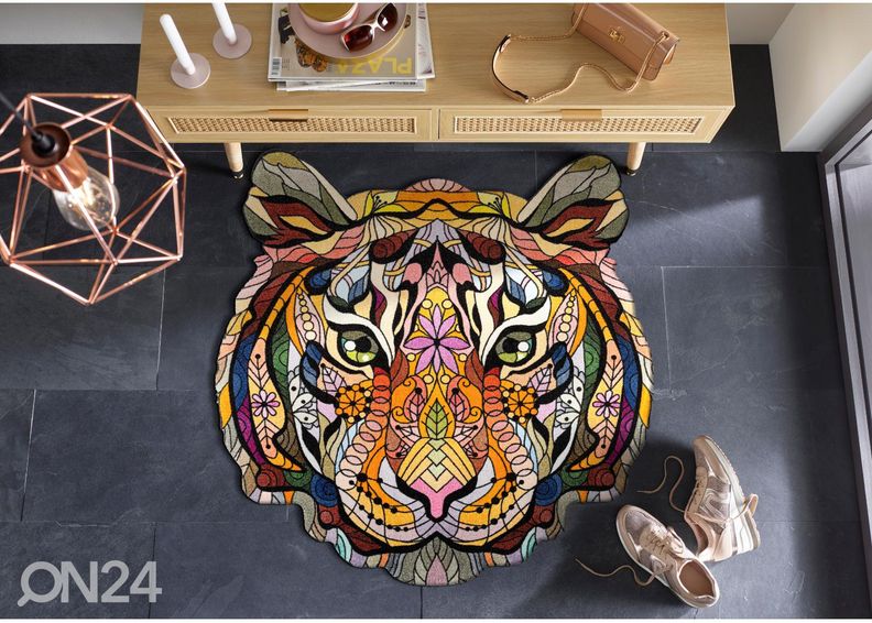 Matto Mystic Wilderness 120x120 cm kuvasuurennos