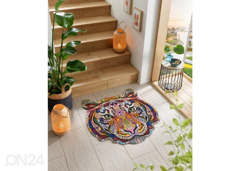 Matto Mystic Wilderness 90x90 cm kuvasuurennos