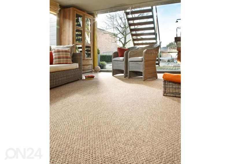 Matto Nature kanttauksella 100X250 cm kuvasuurennos