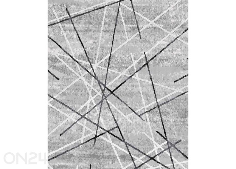 Matto Nevada-9244 harmaa 140x200 cm kuvasuurennos