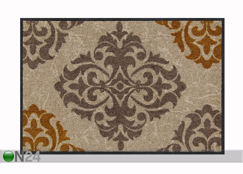 Matto Ornamentweg taupe gold 50x75 cm kuvasuurennos