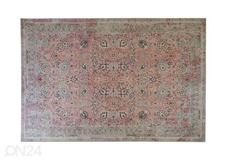Matto Sarouk Pink 200x290 cm kuvasuurennos
