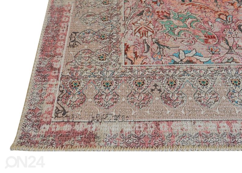 Matto Sarouk Pink 200x290 cm kuvasuurennos