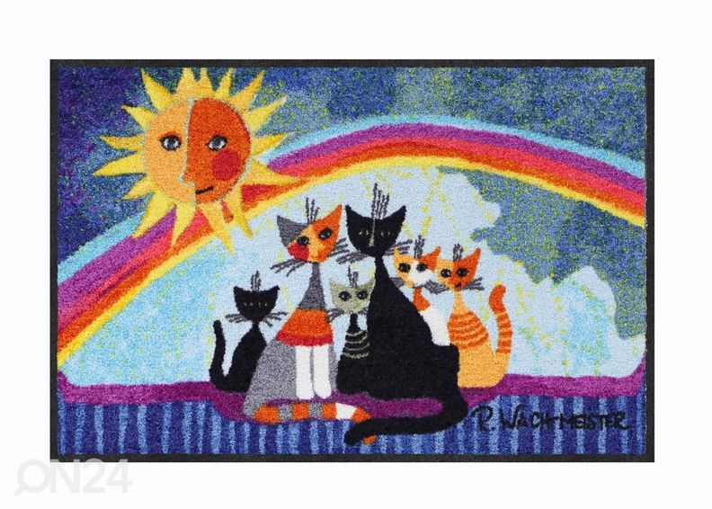 Matto Sunny Family 50x75 cm kuvasuurennos