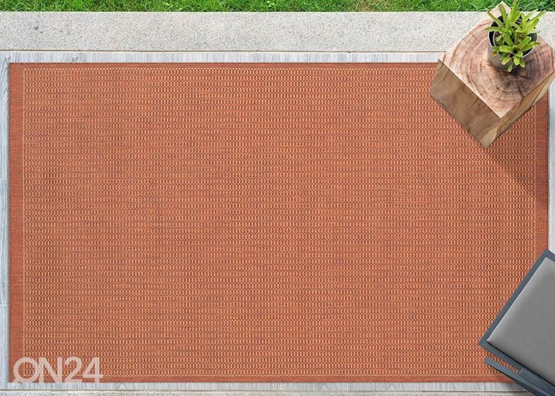 Matto Tatami Terracotta 200x200 cm kuvasuurennos
