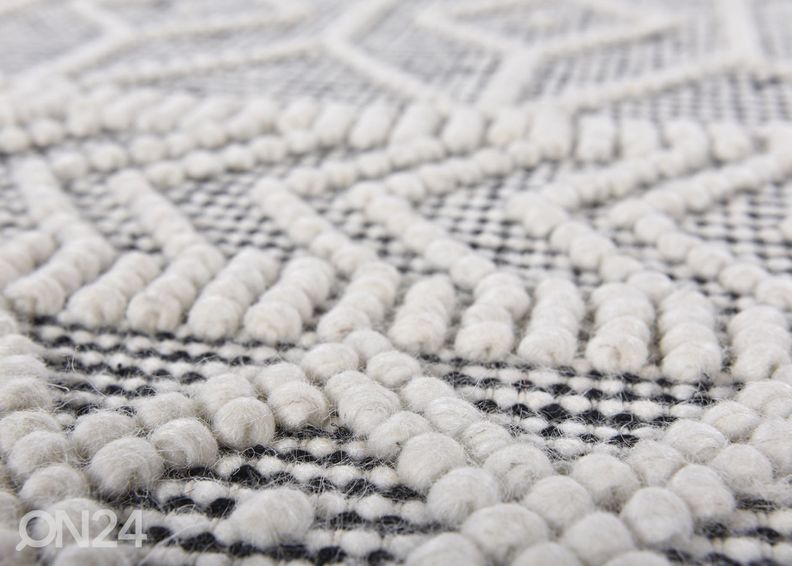 Matto Tom Tailor Colored Macrame, 140x200 cm harmaa kuvasuurennos