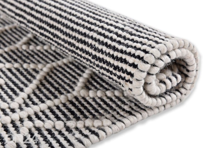 Matto Tom Tailor Colored Macrame, 140x200 cm harmaa kuvasuurennos