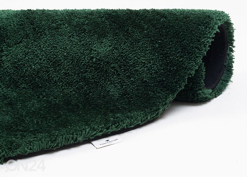 Matto Tom Tailor Cozy Ø140 cm vihreä kuvasuurennos