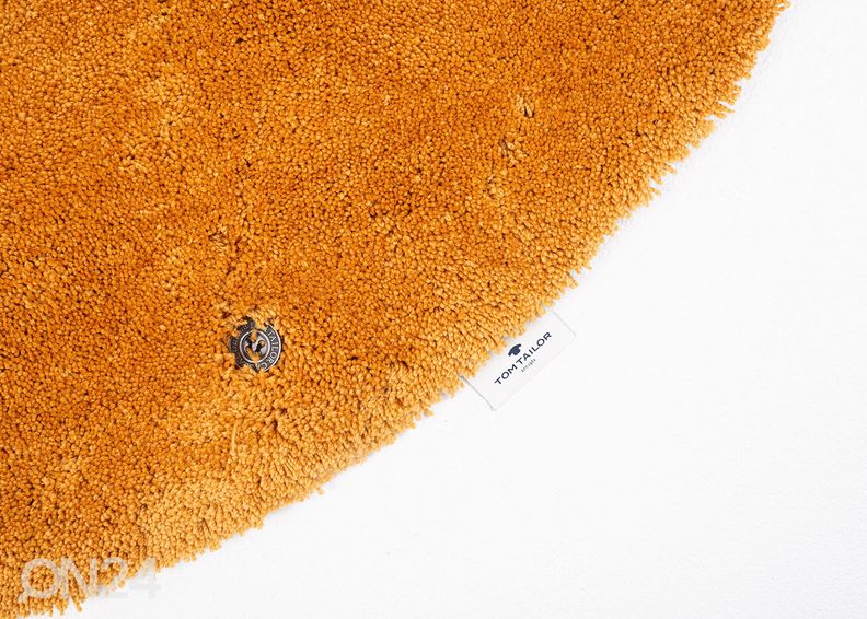 Matto Tom Tailor Cozy Ø190 cm kullansävy kuvasuurennos