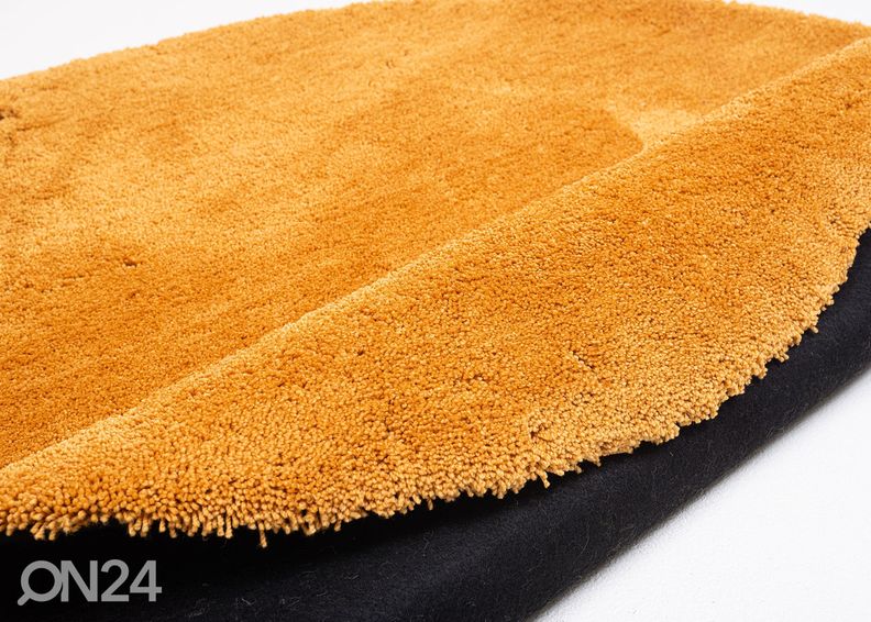 Matto Tom Tailor Cozy Ø190 cm kullansävy kuvasuurennos